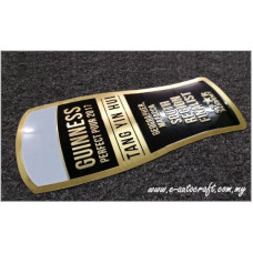 Customize Plate<br>2D Etching Brass Polishing Hairline<br>Plaque/BPH_01